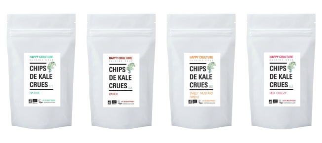 Chips de kale Happy Crulture acheter